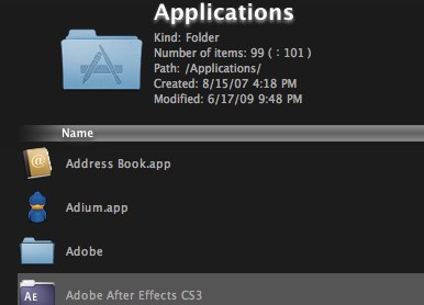quick look para folders