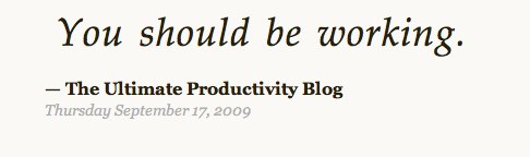 The Ultimate Productivity Blog