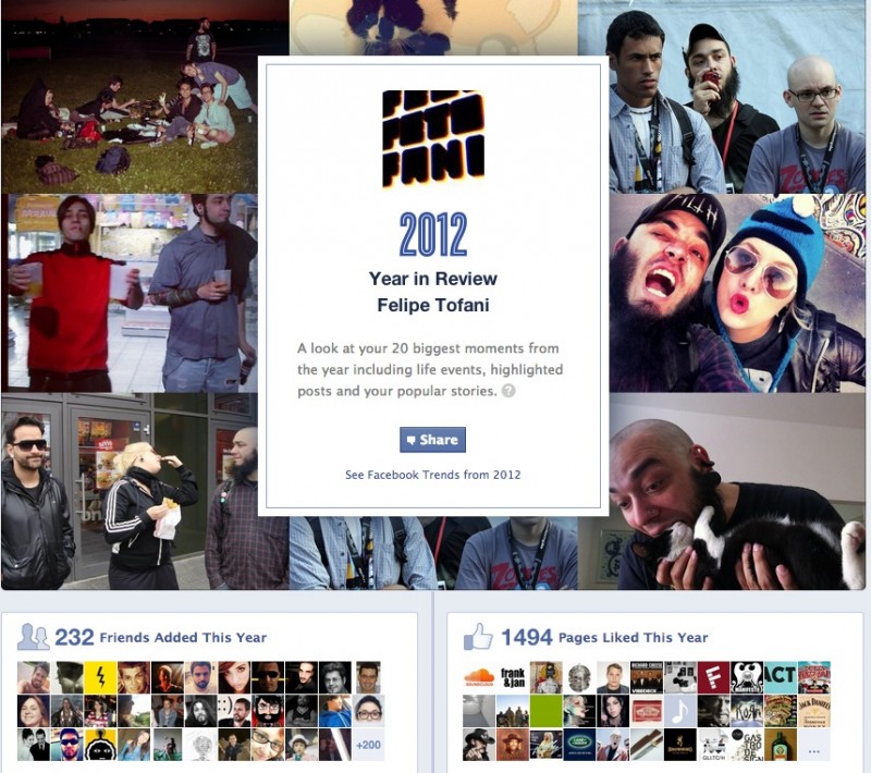 Facebook Year in Review