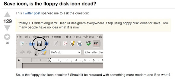 Save icon, is the floppy disk icon dead