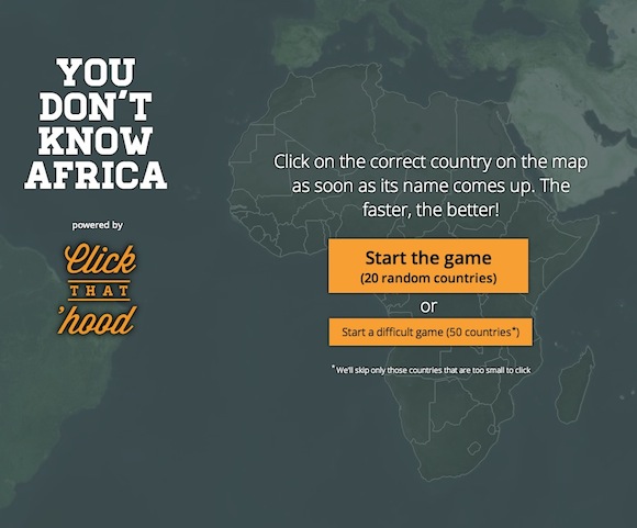 You Don't Know Africa