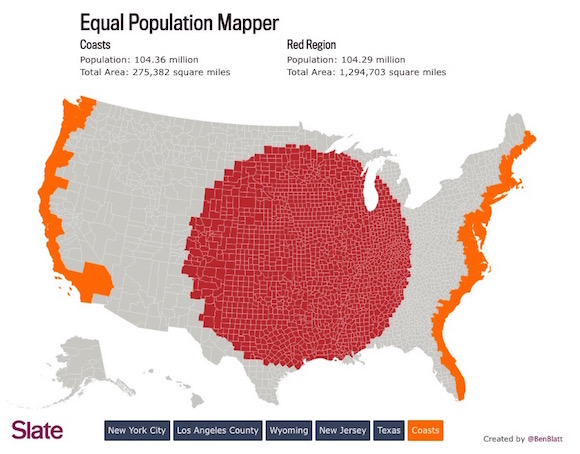 Mapeando a Densidade da Populacao Americana