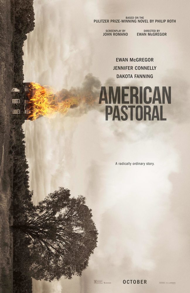 American Pastoral é o primeiro filme dirigido por Ewan McGregor cujo trabalho ando acompanhando desde o clássico Shallow Grave, de 1994. Além da direção, ele também atua no filme e compartilha a tela grande com Jennifer Connelly e Dakota Fanning. American Pastoral é baseado no livro de Phillip Roth onde uma família americana tem sua existência idílica destruída pelos problemas sociais e políticos que varreram os Estados Unidos na década de sessenta. No filme, Ewan McGregor é Seymour Levov que é um homem de negócios de sucesso casado com Dawn. A vida dos dois fica de cabeça para baixo quando a filha do casal desaparece depois de ser acusada de um atentado criminoso. O trailer que você pode ver abaixo é bem próximo da perfeição, mostrando o suficiente para me deixar extremamente curioso sem contar qualquer coisa importante do filme. Nele dá para ver toda a qualidade visual do filme, mostrando uma belíssima fotografia. Além de uma trilha sonora que combina perfeitamente com o trailer, mesmo ressonando demais com Donnie Darko. Que Outubro chegue rápido para que minha curiosidade sobre o filme passe.
